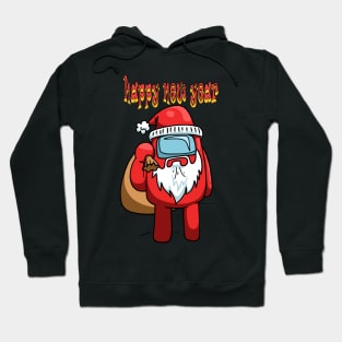 Santa Claus gamer t shirt Hoodie